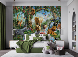 Walltastic 3D Jungle Lake