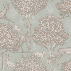 Arthouse Signature Collection behang Woodland Scene Sage Green 924606