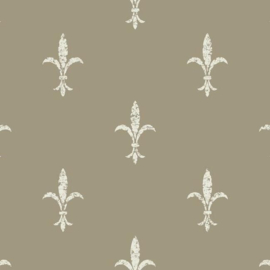 York Wallcoverings Ronald Redding 24 Karat behang Fleur De Lis  KT2195