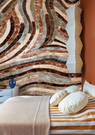 Masureel Rock digitaal behang Serpentine Rust DGROC2041-260
