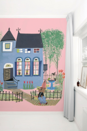 KEK Amsterdam Fiep Westendorp Mural Bear With Blue House WS-043