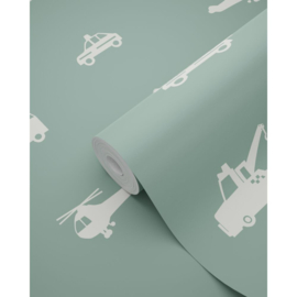 Esta Home Pom Pom Pie behang Auto's 131398