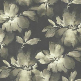 York Wallcoverings Candice Olson Tranquil behang Midnight Blooms SO2471