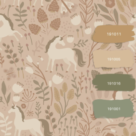 Esta Home Pom Pom Pie behang Unicorns 139875