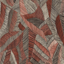 Arte Décors & Panoramiques behang Chintz Crimson 73101A