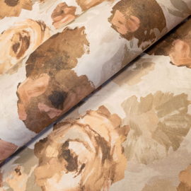 Hohenberger Julie Feels Home behang Paeonia Mandarine Beige 26901