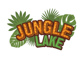 Walltastic 3D Jungle Lake