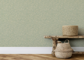 Dutch First Class Heritage Tales behang Artisan Weave Sage 100007EH