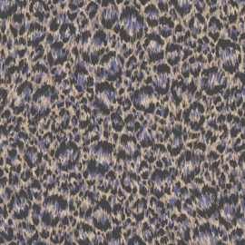 Cole & Son Vivienne Westwood behang Hand-Painted Leopard Sand & Violet 130/4012