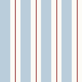 Studio Swaai – Baltic Accentline Behang | Blauw & Rood SW-83-BA01