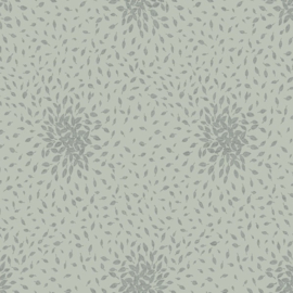 York Wallcoverings Modern Metals behang Petite Leaves Eucalyptus Silver MD7104