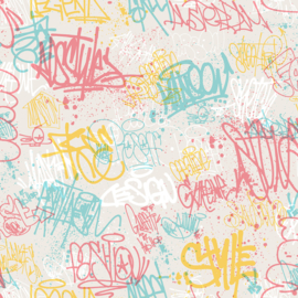 Dutch Wallcoverings My Kingdom behang Graffiti M51310