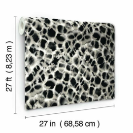 York Wallcoverings Ronald Redding Traveler behang Leopard Rosettes HO2164