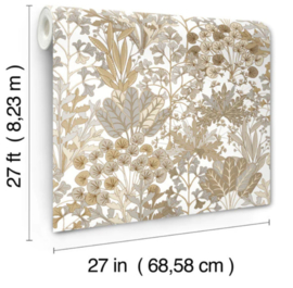 York Wallcoverings Blooms behang Forest Floor BL1815