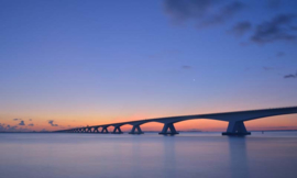 Noordwand Holland Fotobehang Zeelandbrug 5282