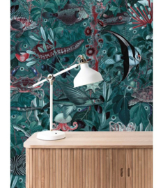 KEK Amsterdam Book I Wall Mural Under Water Jungle WP-698