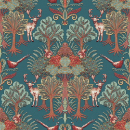 Dutch Tapestry behang Nordic Deer Forest TP422305