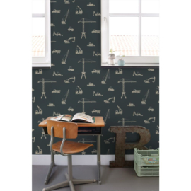 Esta Home Pom Pom Pie behang Voertuigen 139973