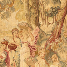 Arte Les Tapisseries behang Récolte Des Fleurs Sunset Gold 97880