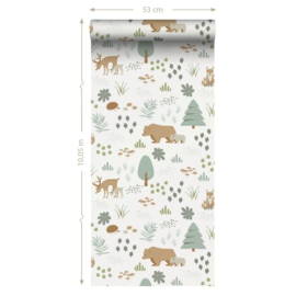 Esta Home Forest Friends behang Bosdieren 139247