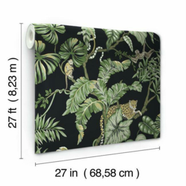 York Wallcoverings Ronald Redding Traveler behang Jungle Cat HO2143