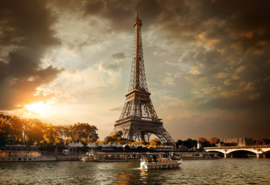 Papermoon Fotobehang Eiffeltoren Parijs