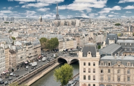 Dutch DigiWalls City Love Fotobehang Paris CL09A