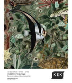 KEK Amsterdam Book IV Mural Underwater Jungle WP-691