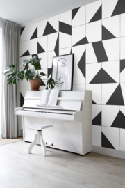 Esta Home Black & White - with a splash of gold behang PhotowallXL Tiles Repeatable 158908