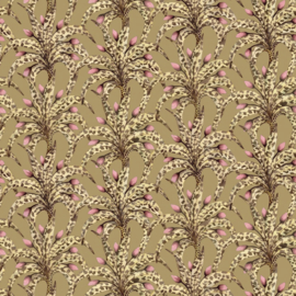 Cole & Son Ardmore Baobab behang Afrika Damask Safari & Blush 129/5020
