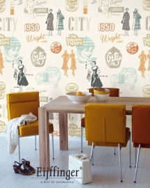 Eijffinger Wallpower Wanted The Fabulous 50`s 301659