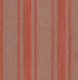 Flamant Les Rayures - Stripes behang Bayadére Balmoral Red 78107