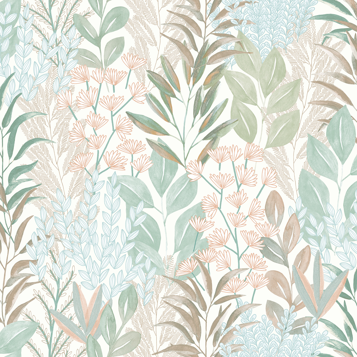 Dutch Wallcoverings Flora behang M86901