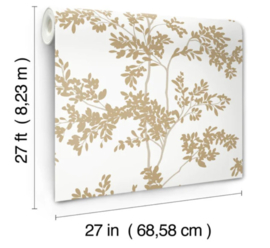 York Wallcoverings Blooms behang Lunaria Silhouette BL1806