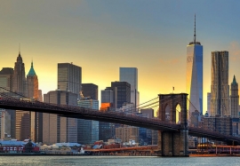 Idealdecor Brooklyn Bridge At Sunset 148