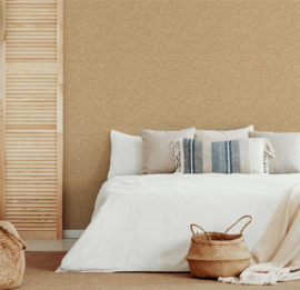 Dutch First Class Heritage Tales behang Artisan Weave Ochre 100005EH