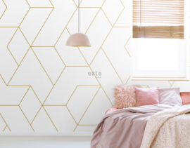 Esta Home Art Deco PhotowallXL Graphic Lines 158962