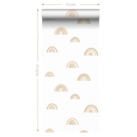 Esta Home Pom Pom Pie behang Regenboogjes 139684