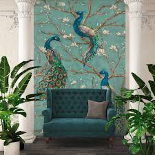 AS Creation Absolutely Chic Digital Print Bird Turquoise DD114648