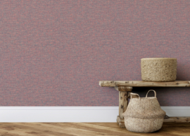 Dutch First Class Heritage Tales behang Artisan Weave Mulberry 100002EH