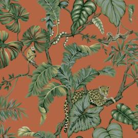 York Wallcoverings Ronald Redding Traveler behang Jungle Cat HO2142