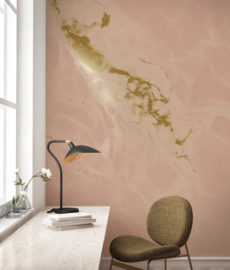 KEK Amsterdam Gold | Silver | Copper behang Marble Nude MW-055