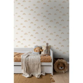 Esta Home Pom Pom Pie behang Regenboogjes 139685