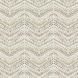 York Wallcoverings Black & White Resource Library behang Petite Watercolor Chevron BW3912