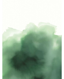 Eijffinger Waterfront Wallpower  Aquarelle Green 300915