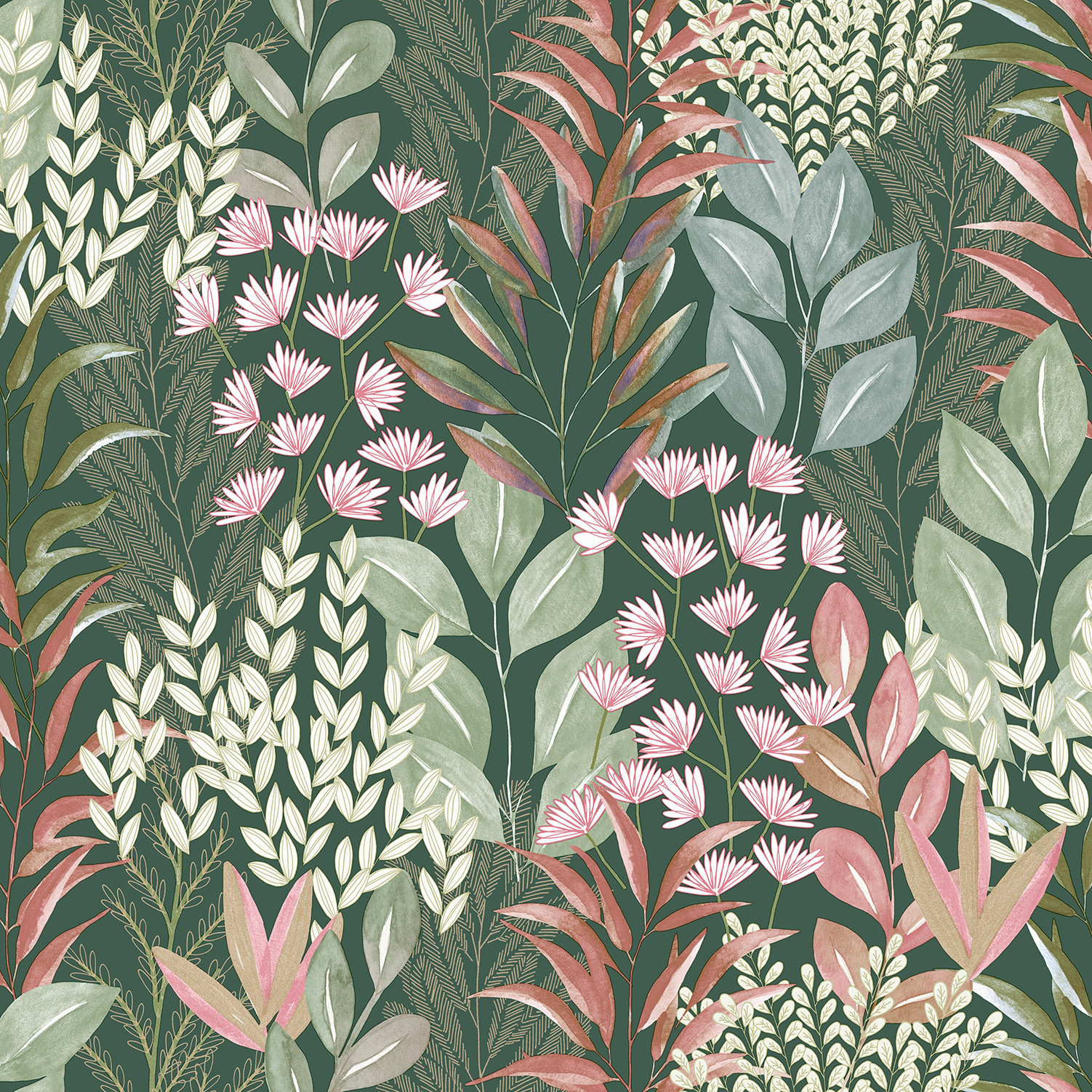 Dutch Wallcoverings Flora behang M86904