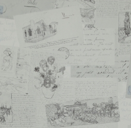 BN Van Gogh behang 17202 Letters