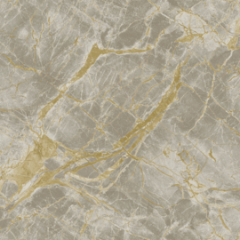 Dutch First Class Arabesque behang Portoro Marble Grey Gold 36283