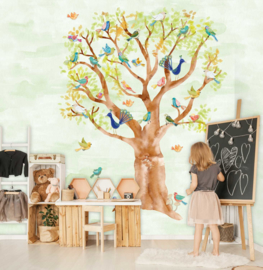 Behangexpresse Kate & Andy Wallprint Birds in Trees INK7427