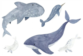 Casadeco Once Upon A Time 2 behang Sea Life Spray Up OUTD 200896505